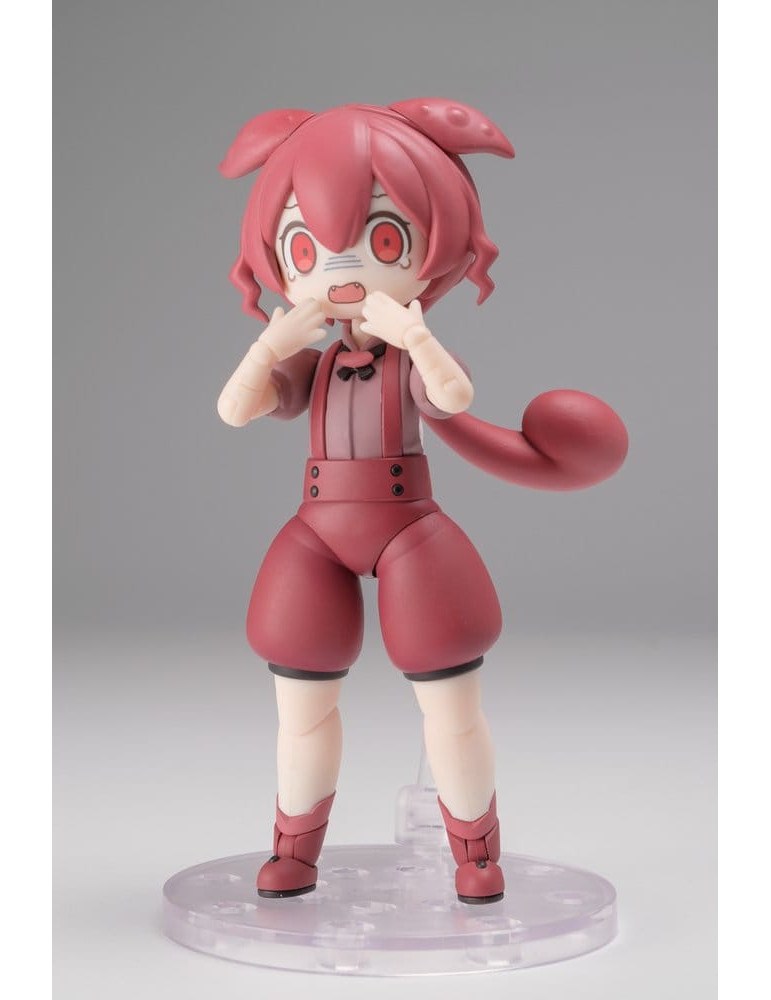 Tohoku Zunko/Zundamon Project Plafia Plastic Model Kit Ankomon (re-run) 10 cm Plum