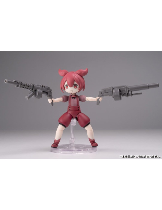 Tohoku Zunko/Zundamon Project Plafia Plastic Model Kit Ankomon (re-run) 10 cm Plum