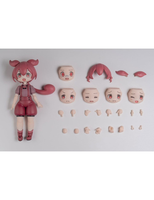 Tohoku Zunko/Zundamon Project Plastic Model Kit Plafia Ankomon (re-run) 10 cm Plum