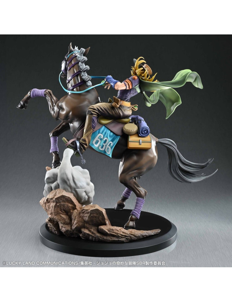 JoJo's Bizarre Adventure: Steel Ball Run Figure Gyro Zeppeli & Valkyrie 31 cm Medicos Entertainment