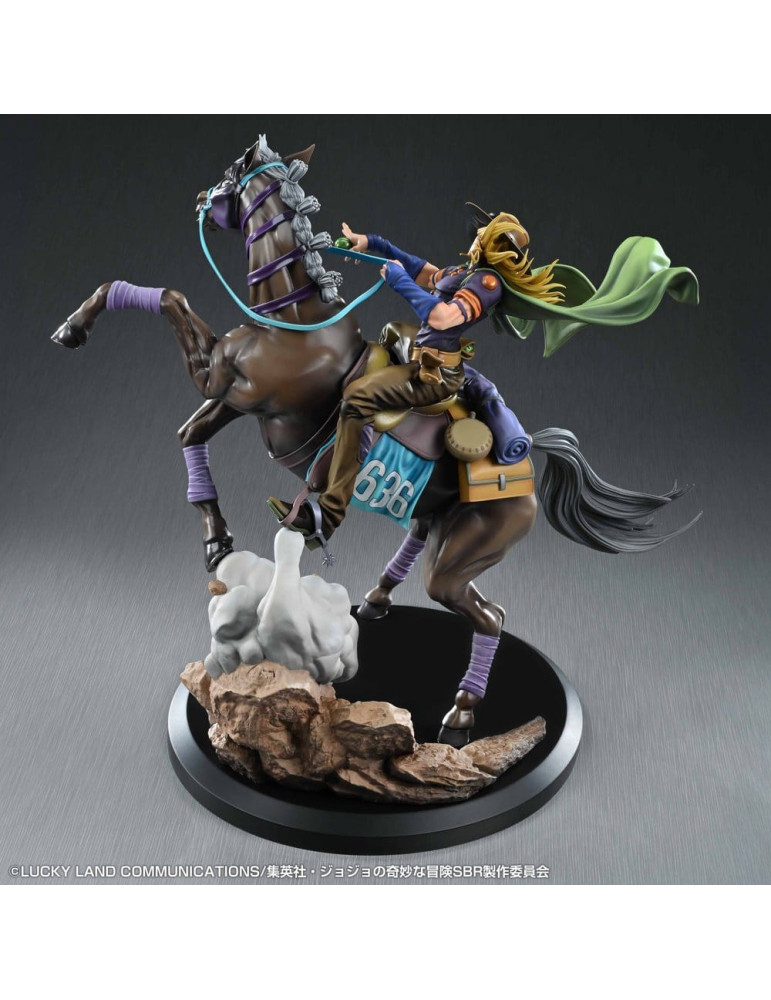 JoJo's Bizarre Adventure: Steel Ball Run Figure Gyro Zeppeli & Valkyrie 31 cm Medicos Entertainment