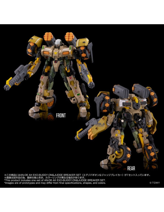 Altered Nano AN-06 Action Figure Alt Exo-Buggy-On & Judge Breaker Set 16 cm Takara Tomy