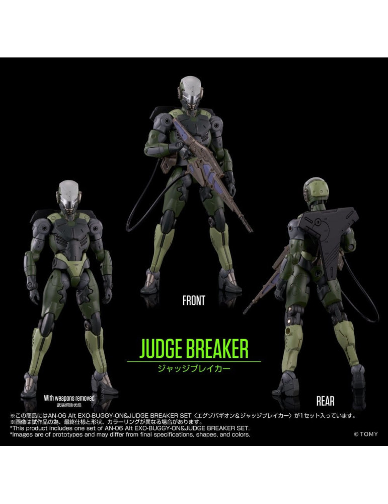 Altered Nano figurine AN-06 Alt Exo-Buggy-On & Judge Breaker Set 16 cm Takara Tomy