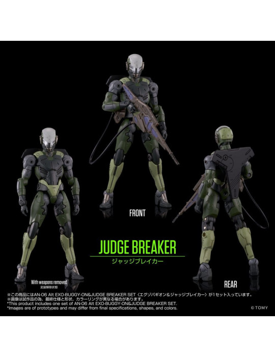 Altered Nano AN-06 Action Figure Alt Exo-Buggy-On & Judge Breaker Set 16 cm Takara Tomy