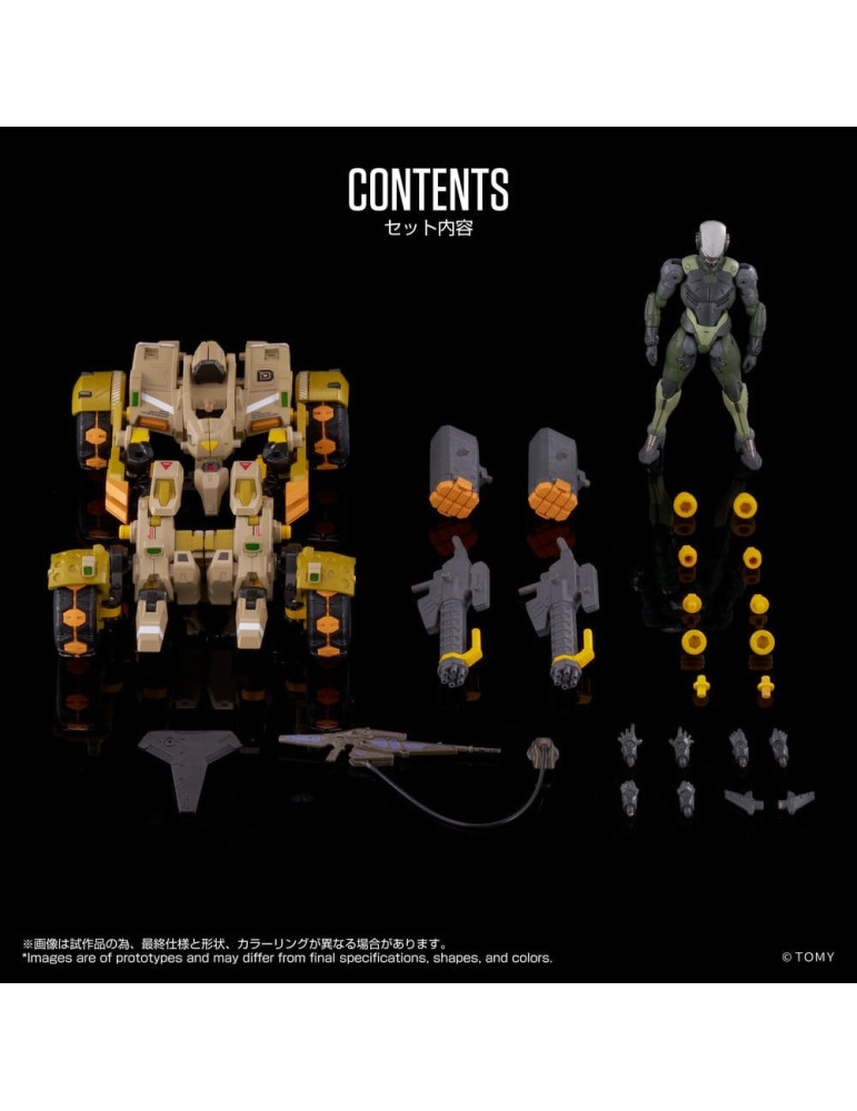 Altered Nano AN-06 Action Figure Alt Exo-Buggy-On & Judge Breaker Set 16 cm Takara Tomy