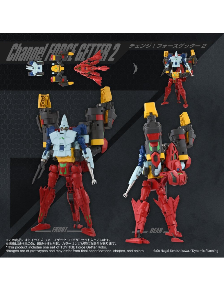 Getter Robo Toyrise Action Figure Force Getter Robo 27 cm Takara Tomy
