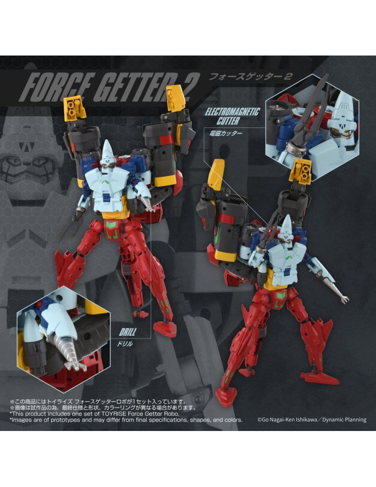 Getter Robo figurine Toyrise Force Getter Robo 27 cm Takara Tomy
