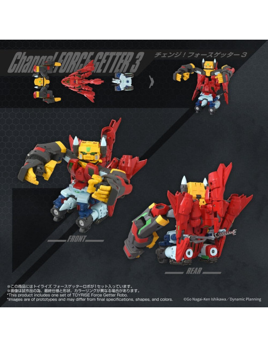 Getter Robo figurine Toyrise Force Getter Robo 27 cm Takara Tomy