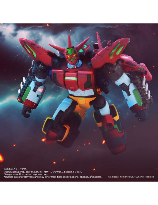 Getter Robo figurine Toyrise Force Getter Robo 27 cm Takara Tomy