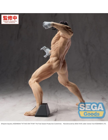 Attack on Titan figurine PVC GigantiX Eren Yeager Attack Titan Ver. 25 cm Sega 2