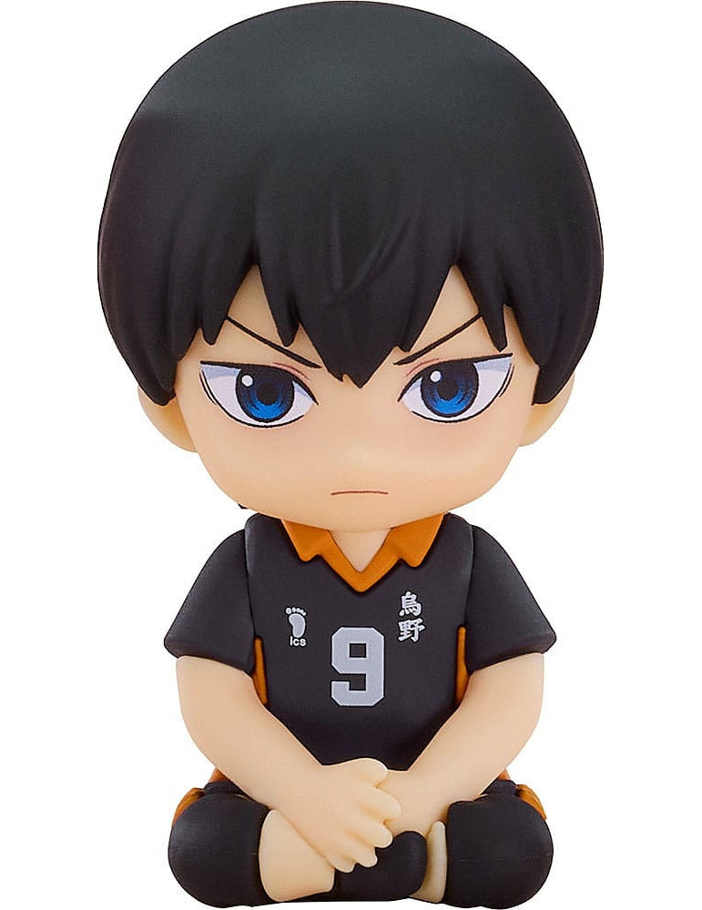 Haikyu!! Nendroid Plus: Rubber Mascot mini Statue Tobio Kageyama 8 cm Orange Rouge