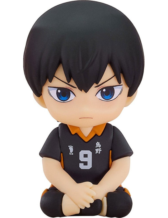 Haikyu!! Nendroid Plus: Rubber Mascot mini Statue Tobio Kageyama 8 cm Orange Rouge