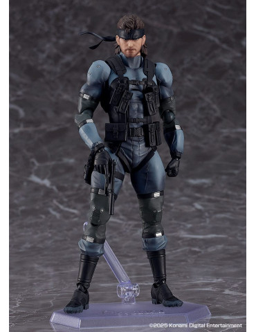 Metal Gear Solid 2: Sons of Liberty Figma Action Figure Solid Snake MGS2 Ver. Updated Edition 16 cm Max Factory