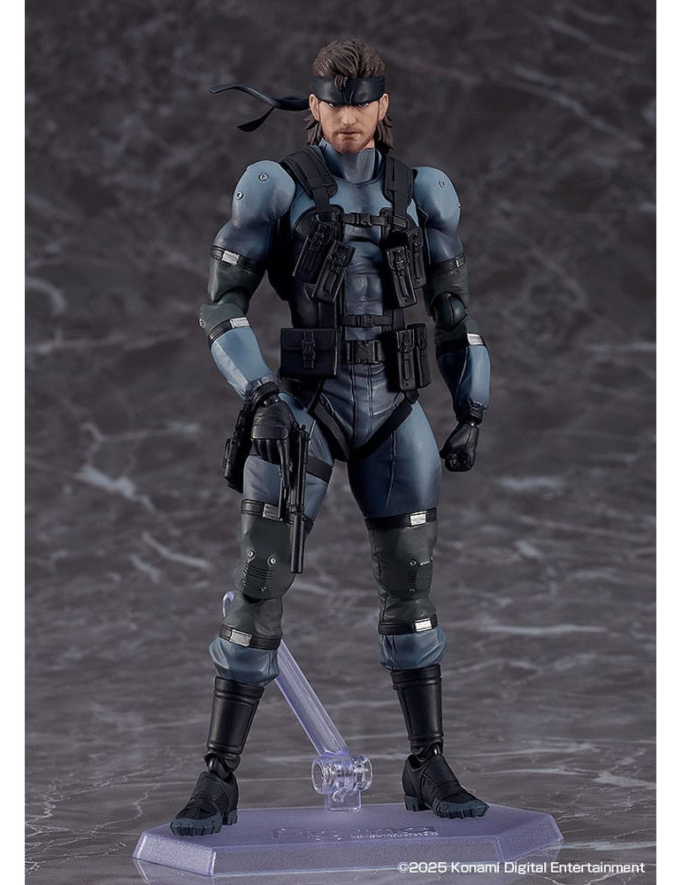 Metal Gear Solid 2: Sons of Liberty Figma Action Figure Solid Snake MGS2 Ver. Updated Edition 16 cm Max Factory