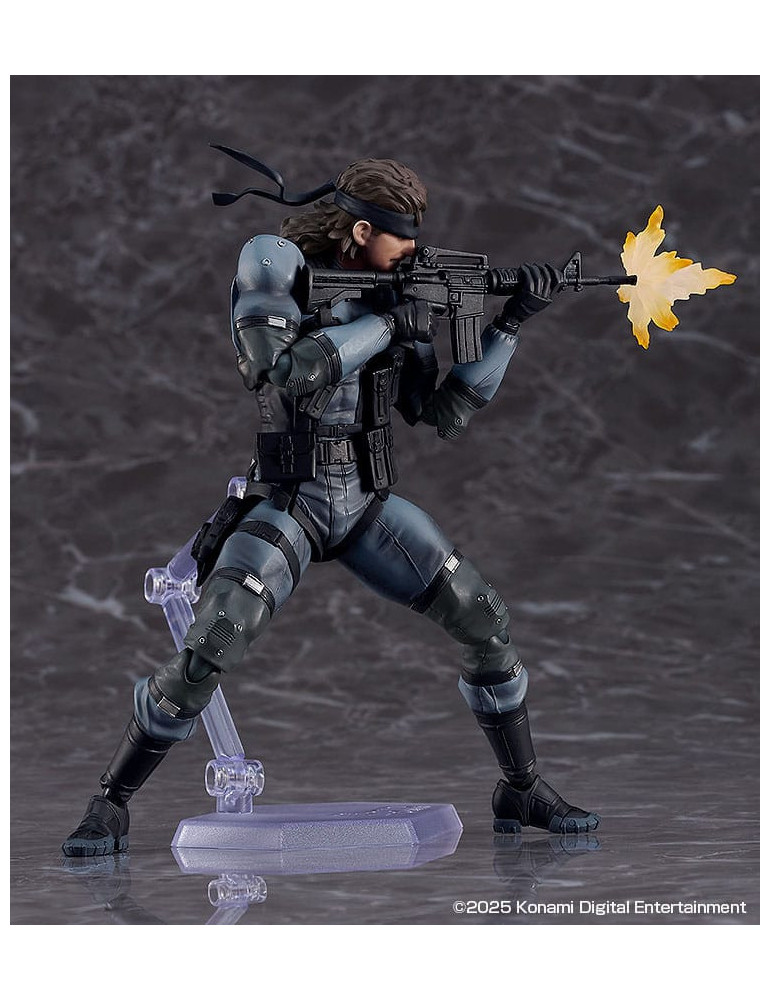 Metal Gear Solid 2: Sons of Liberty figurine Figma Solid Snake MGS2 Ver. Updated Edition 16 cm Max Factory