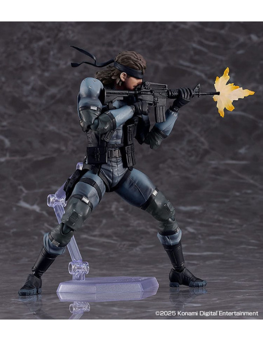 Metal Gear Solid 2: Sons of Liberty Figma Action Figure Solid Snake MGS2 Ver. Updated Edition 16 cm Max Factory