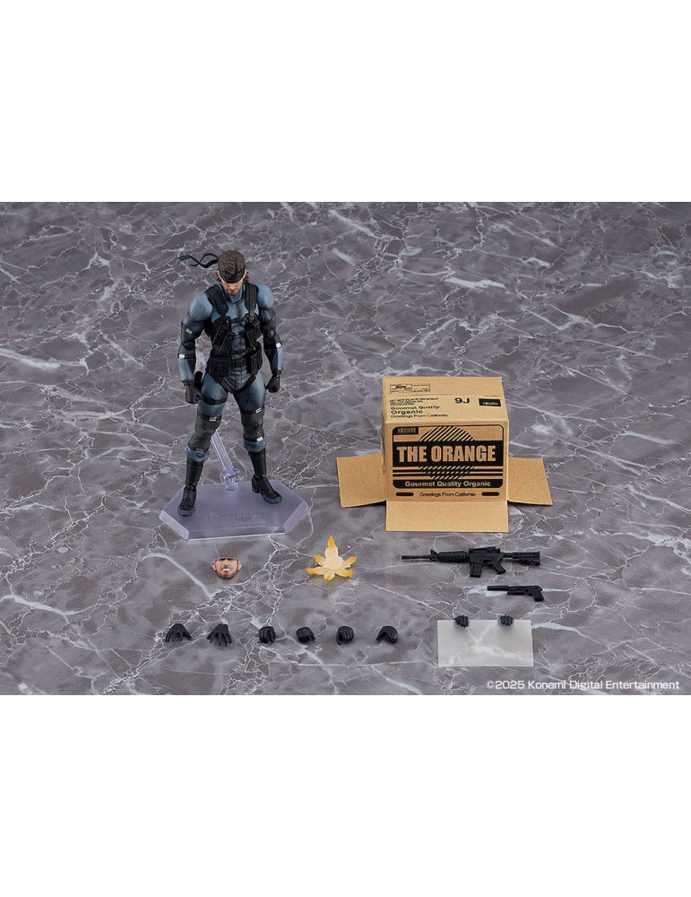 Metal Gear Solid 2: Sons of Liberty figurine Figma Solid Snake MGS2 Ver. Updated Edition 16 cm Max Factory