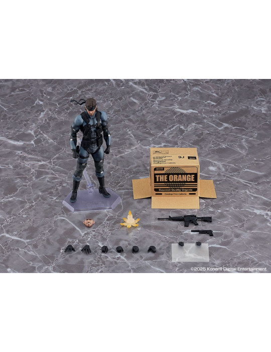 Metal Gear Solid 2: Sons of Liberty Figma Action Figure Solid Snake MGS2 Ver. Updated Edition 16 cm Max Factory