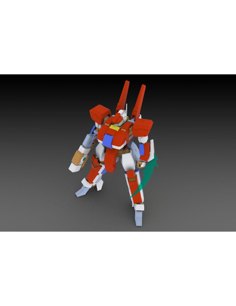 Wolf Fang Sky Fang 2001 figurine Plastic Model Kit 1/35 Type02 Tenrai 2P Color 14 cm Plum
