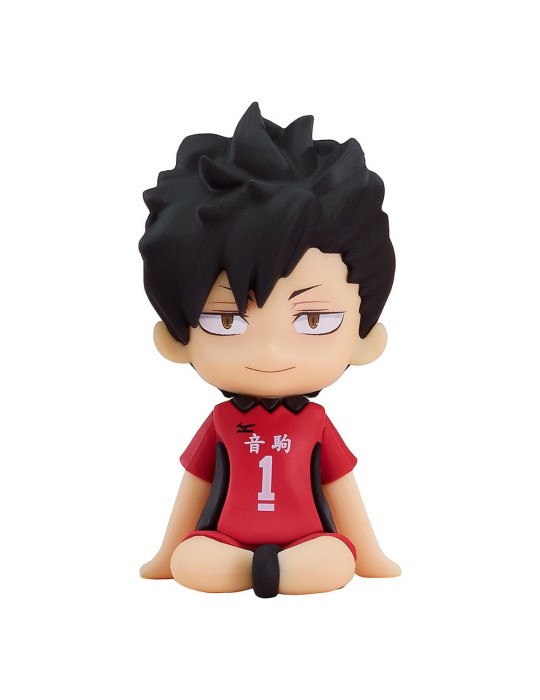 Haikyu!! statuette PVC mini Nendroid Plus: Rubber Mascot Tetsuro Kuroo 8 cm Orange Rouge