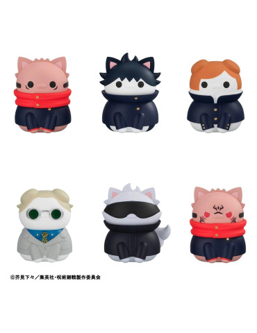 Jujutsu Kaisen Blind Box assortiment figurines mini Mega Cat Project Jujutsu Cats Shibuya Incident Ver. 3 cm Megahouse