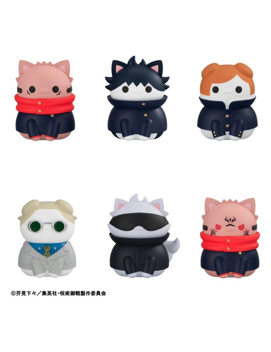 Jujutsu Kaisen Mega Cat Project Mini Figures Jujutsu Cats Shibuya Incident Ver. 3 cm Blind Box Assortment Megahouse