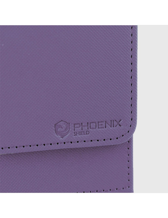 PHOENIX SHIELD Deck Box Violet
