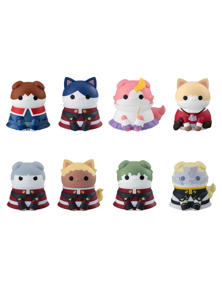 Mobile Suit Gundam SEED Blind Box présentoir figurines mini Mega Cat Project Nyandam SEED Cats in Disguise Megahouse