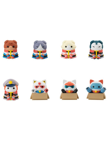 Gundam Blind Box assortiment figurines mini Mega Cat Project Nyandam We are the Earth Federation Forces! Megahouse
