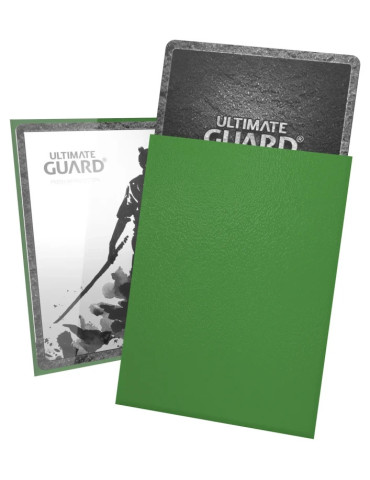 Ultimate Guard 100 Katana Sleeves taille standard Vert (66 × 91 mm) 2