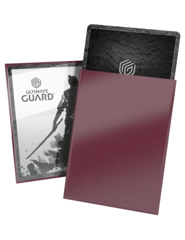 Ultimate Guard 100 Katana Sleeves taille standard Radiant Plum (66 × 91 mm) 2