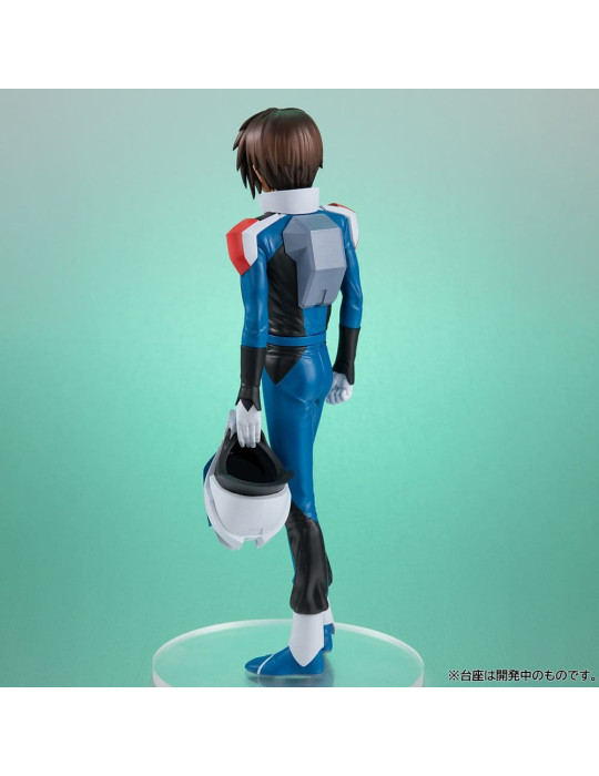 Mobile Suit Gundam SEED Lucrea Lite figurine PVC Kira Yamato Pilot Suit Ver. 20 cm Megahouse