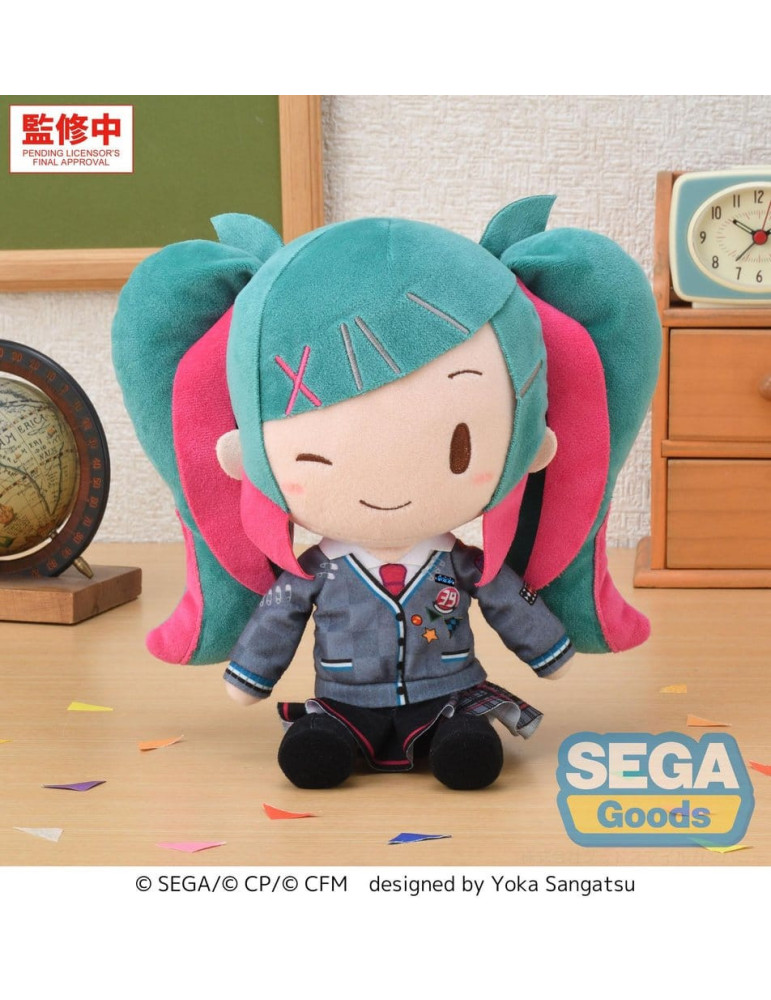 Hatsune Miku: Colorful Stage! peluche fuwa petit M -School SEKAI Hatsune Miku-