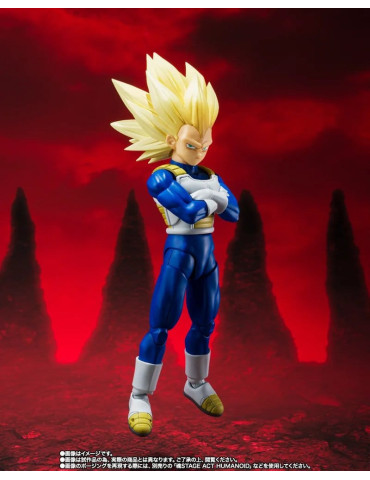 Dragon Ball Daima figurine S.H.Figuarts Super Saiyan 3 Vegeta 15 cm Bandai