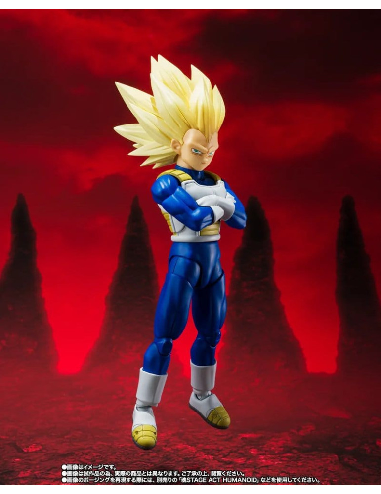 Dragon Ball Daima figurine S.H.Figuarts Super Saiyan 3 Vegeta 15 cm Bandai