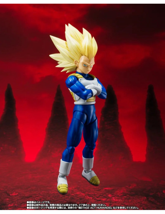 Dragon Ball Daima S.H.Figuarts Action Figure Super Saiyan 3 Vegeta 15 cm Bandai