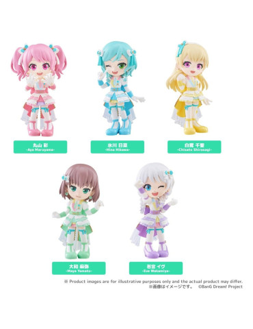 BanG Dream! PalVerse Mini Figures Pastel*Palettes Blind Box Display Bushiroad