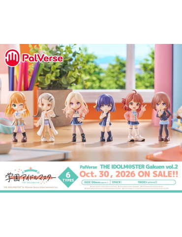 The Idolmaster PalVerse Mini Figures vol.2 Blind Box Display Bushiroad