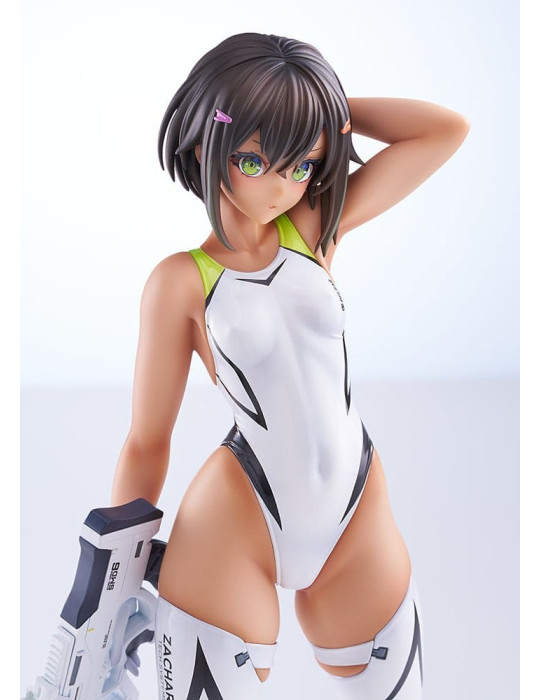 Arms Note PVC Figure 1/7 Buchou-chan of the Swimming Club White Swimsuit Ver. 22 cm Amakuni