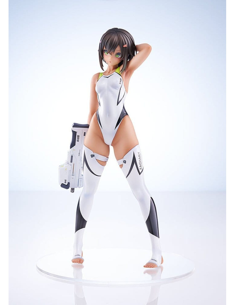Arms Note PVC Figure 1/7 Buchou-chan of the Swimming Club White Swimsuit Ver. 22 cm Amakuni
