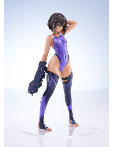 Arms Note PVC Figure 1/7 Buchou-chan of the Swimming Club Purple Swimsuit Ver. 22 cm Amakuni