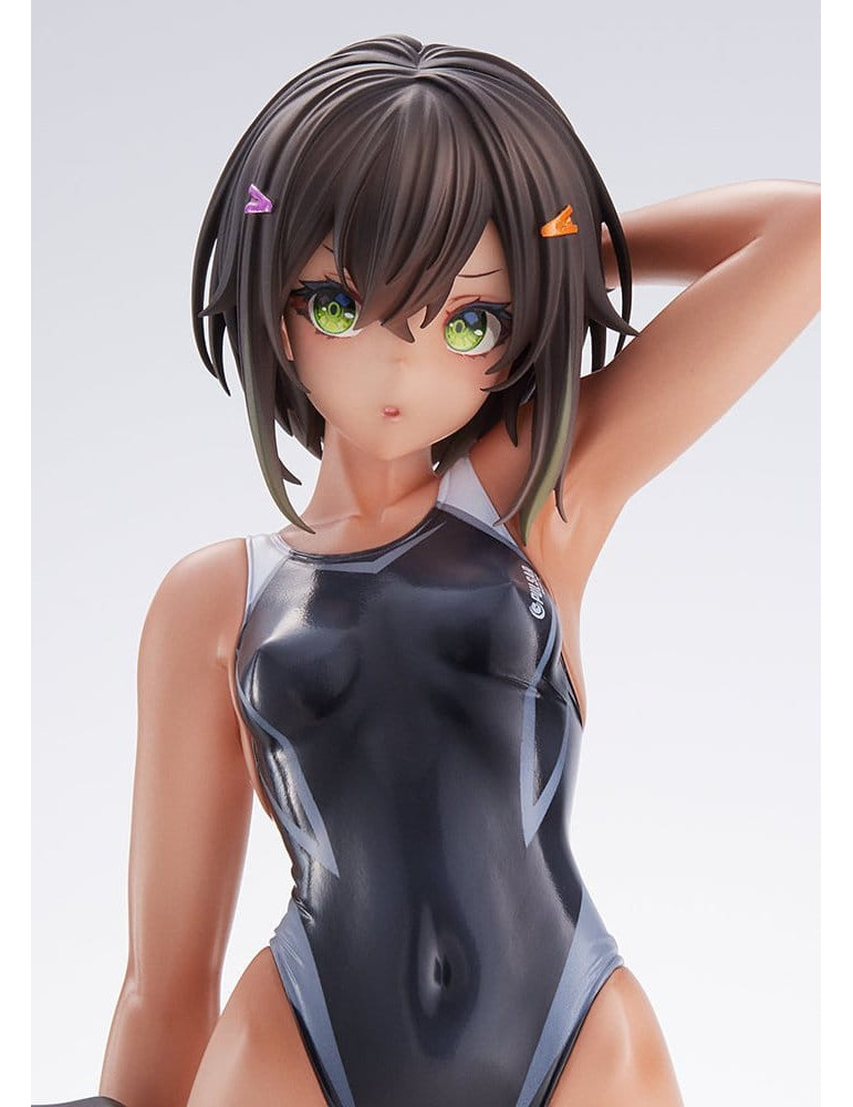 Arms Note PVC Figure 1/7 Buchou-chan of the Swimming Club 22 cm (re-run) Amakuni