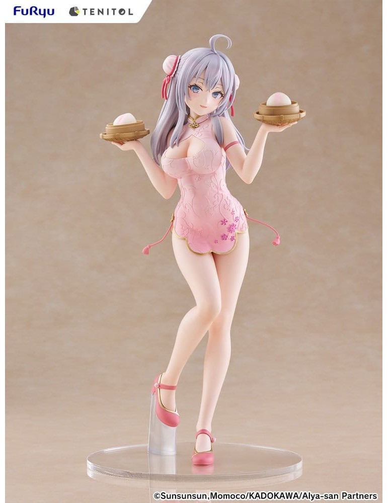 Alya Sometimes Hides Her Feelings in Russian figurine PVC Tenitol Tall Alya Cheongsam Ver. 29 cm Furyu
