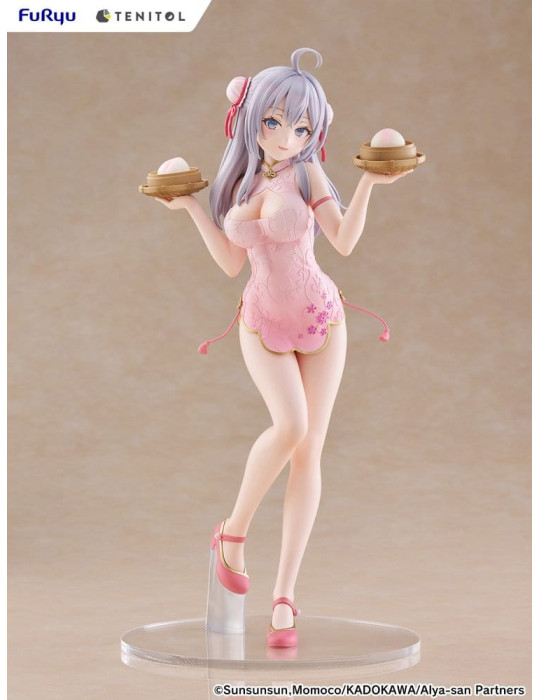 Alya Sometimes Hides Her Feelings in Russian figurine PVC Tenitol Tall Alya Cheongsam Ver. 29 cm Furyu