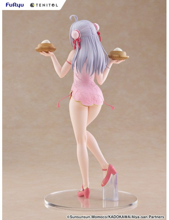 Alya Sometimes Hides Her Feelings in Russian figurine PVC Tenitol Tall Alya Cheongsam Ver. 29 cm Furyu