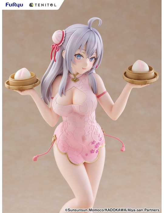 Alya Sometimes Hides Her Feelings in Russian figurine PVC Tenitol Tall Alya Cheongsam Ver. 29 cm Furyu