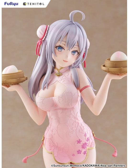 Alya Sometimes Hides Her Feelings in Russian figurine PVC Tenitol Tall Alya Cheongsam Ver. 29 cm Furyu