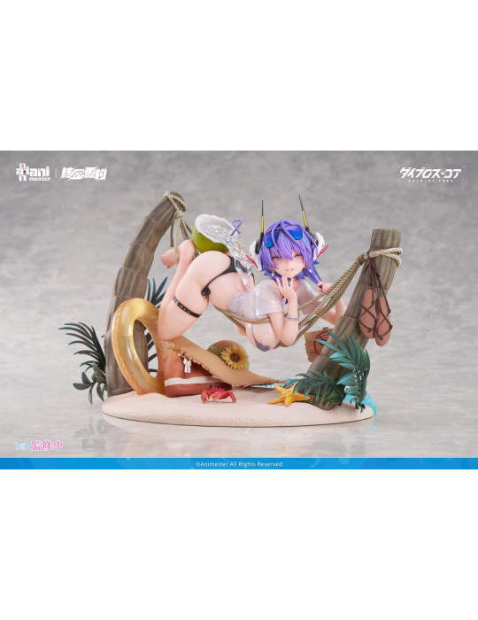 Original Character PVC Figure 1/6 Bright Summer Barbera·Red illustration by DaiblosCore 14 cm AniMester