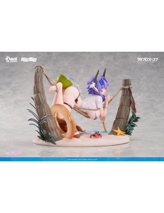 Original Character PVC Figure 1/6 Bright Summer Barbera·Red illustration by DaiblosCore 14 cm AniMester