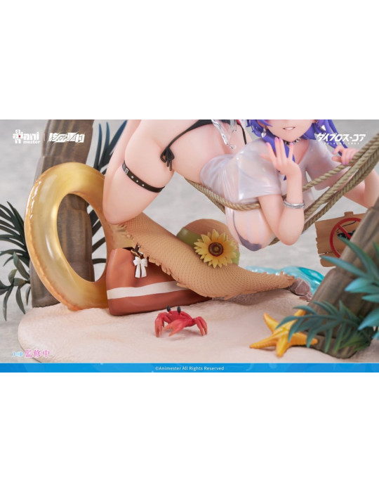 Original Character PVC Figure 1/6 Bright Summer Barbera·Red illustration by DaiblosCore 14 cm AniMester